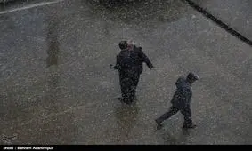 بارش‌های رگباری چهارمحال و بختیاری را فرا می‌گیرد