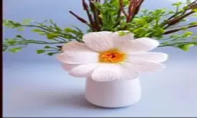 آموزش ساخت گل با کاغذ کشی