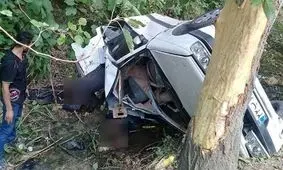 ۴کشته در سانحه رانندگی جاده گهرباران میاندرود