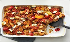 طرز تهیه پودینگ نان گوجه فرنگی