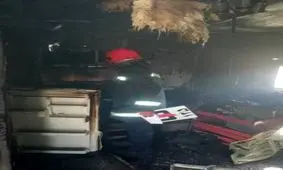 آتش سوزی در خوابگاه دخترانه اهواز