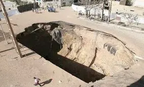 نشست زمین در دشت ورامین به دلیل خشکسالی‌های متوالی بود