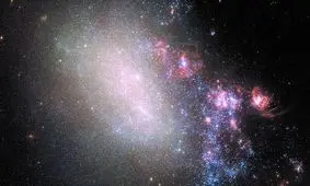 تلسکوپ فضایی هابل تصویری از یک کهکشان غیر عادی را به ثبت رساند