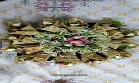 سبزی خوردن سفره افطار را اینگونه تزیین کنید!!