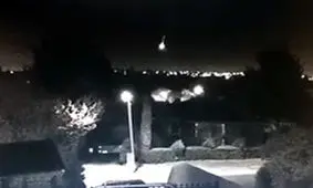 سقوط یک شهاب سنگ در استرالیا با نوری خیره کننده + فیلم