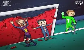 غیبت تراشتگن در فینال کوپا دل ری سوژه رسانه‌ها