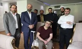 عیادت مدیران تلویزیون از رضا رویگری+ عکس