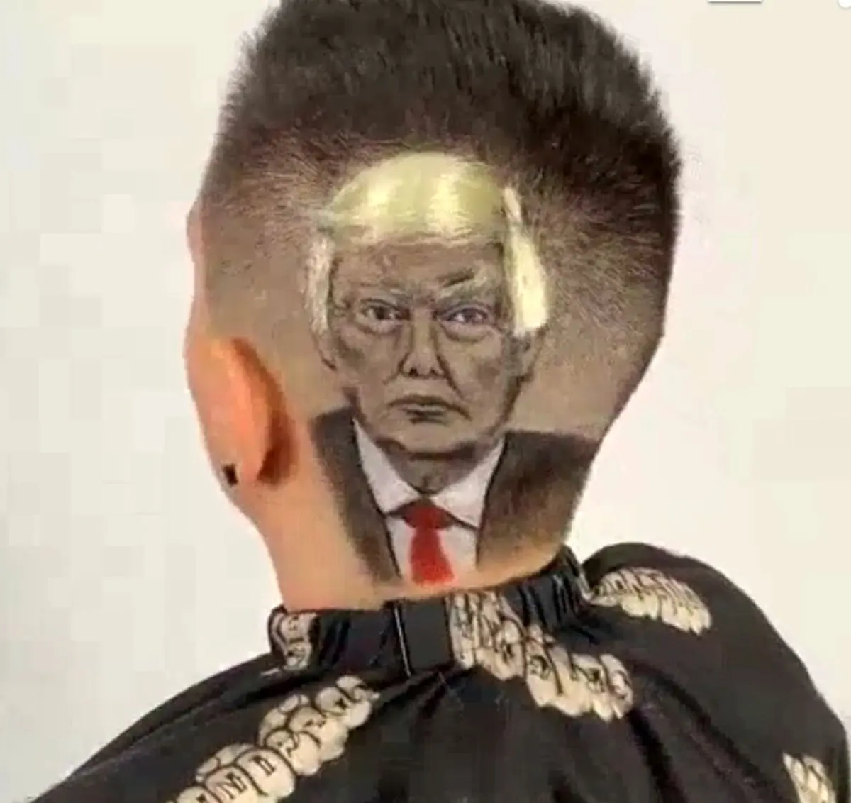 آموزش مدل موی ترامپ