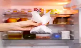 ایده گرفتن بوی بد یخچال