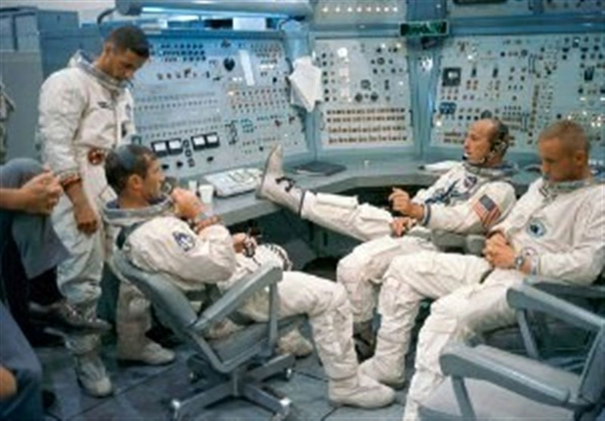 عکس‌های غیررسمی از آموزش فضانوردان