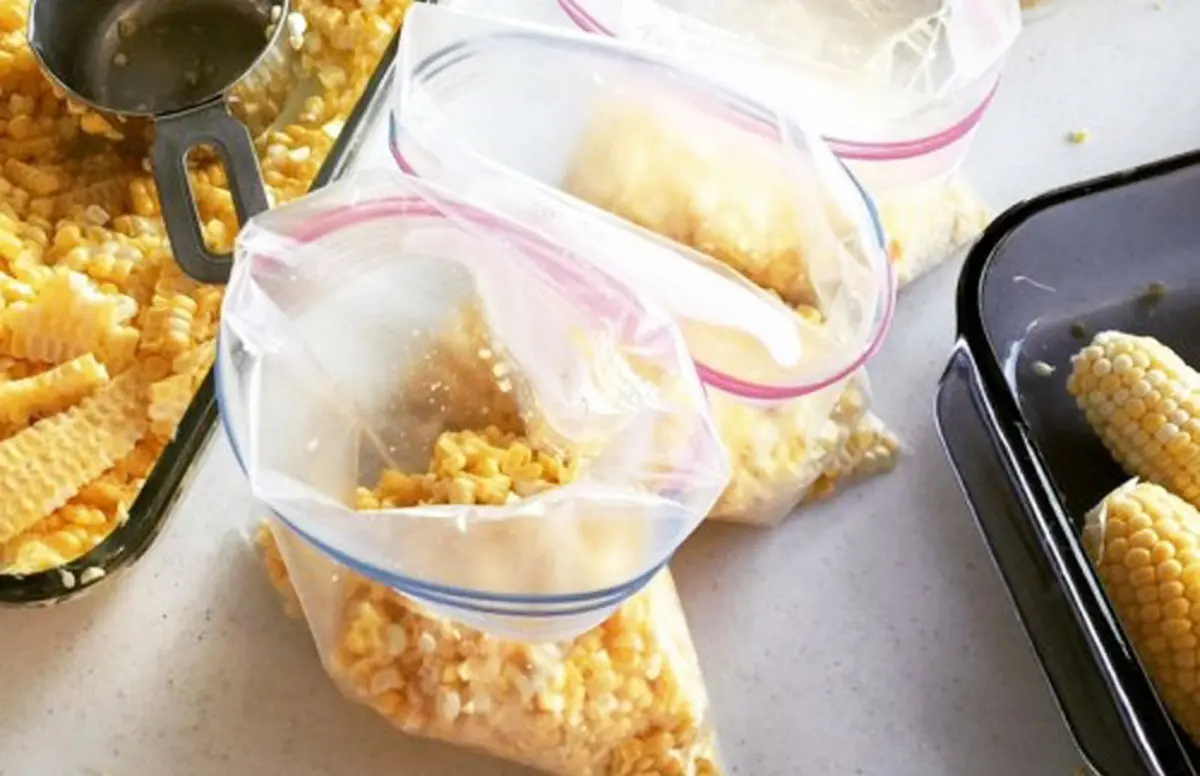 بهترین روش فریز کردن ذرت در ۴ مرحله