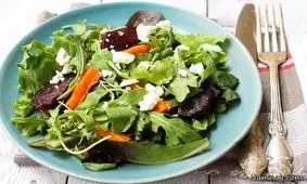 طرز تهیه “سالاد سبزیجات” با سس مخصوص