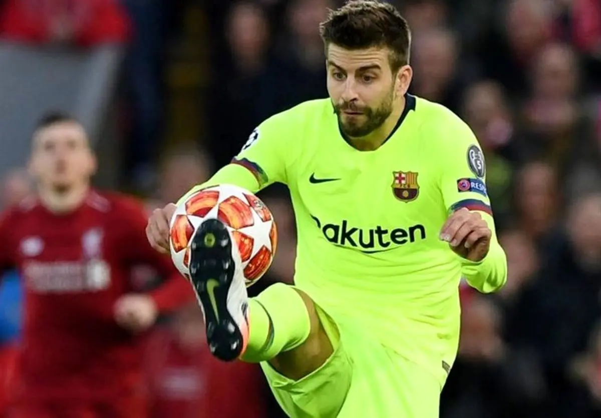 اعتراف پیکه درباره باخت سنگین بارسلونا مقابل لیورپول