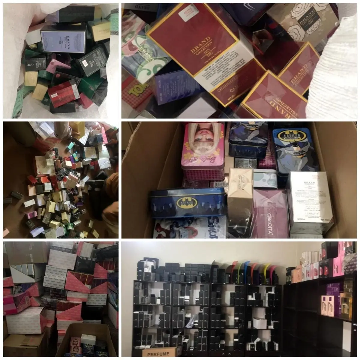 توقیف محموله ادکلن خارجی قاچاق دراصفهان