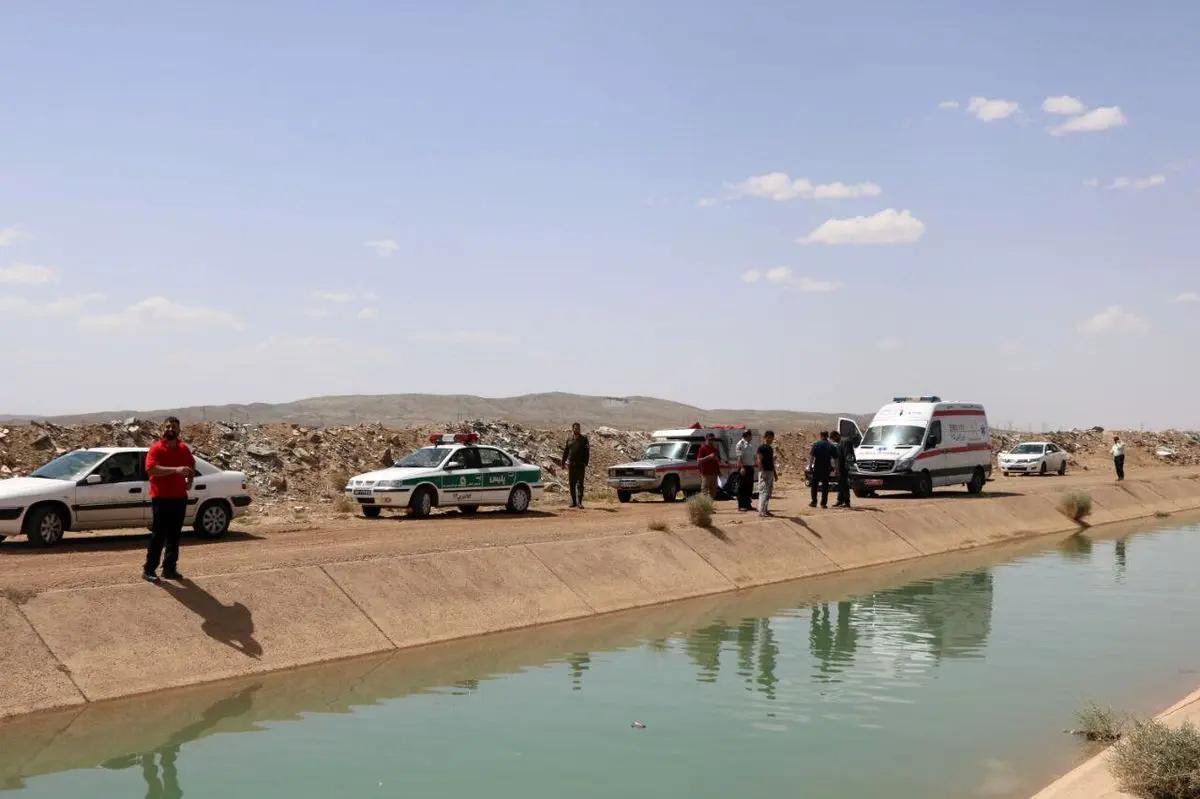 غرق شدن جوان تبعه خارجی در کانال آب