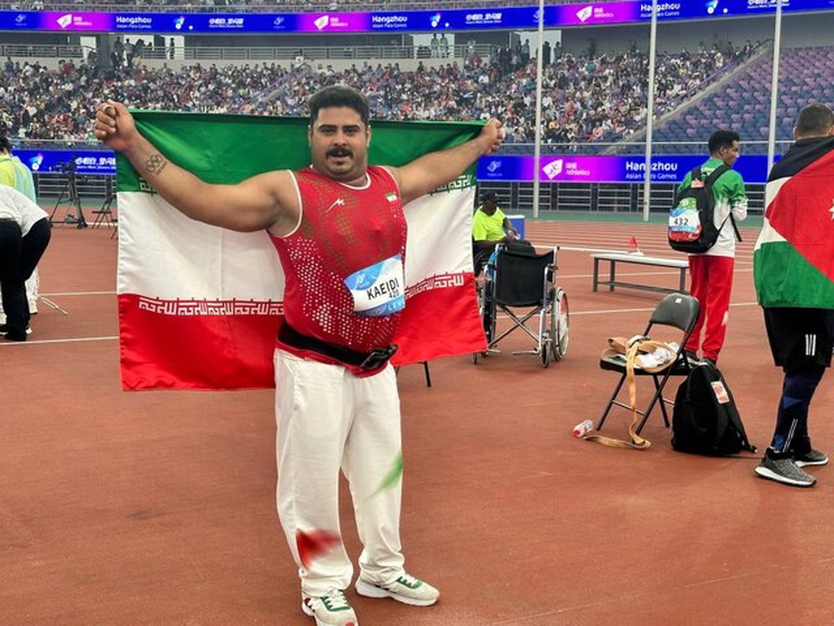 هادی کائیدی در پرتاب وزنه نقرهای شد