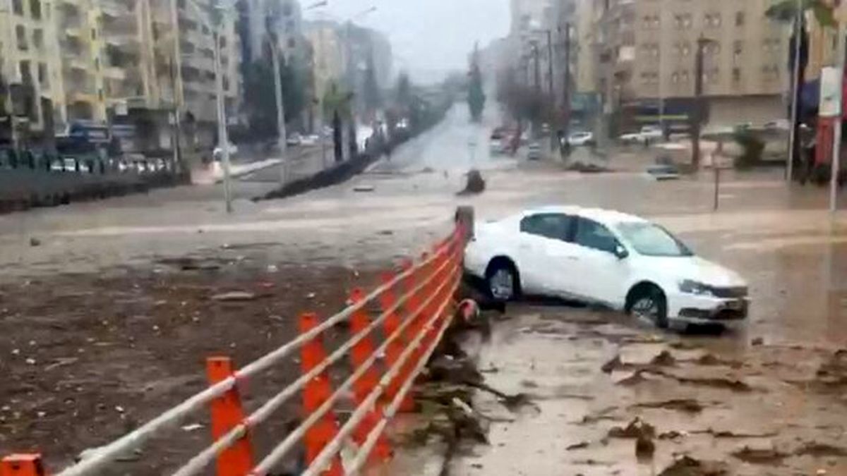 17 کشته در سیل مناطق زلزله‌زده ترکیه تا کنون