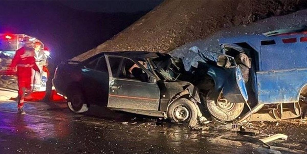 6کشته و 2 زخمی در تصادف جاده میناب - سیریک
