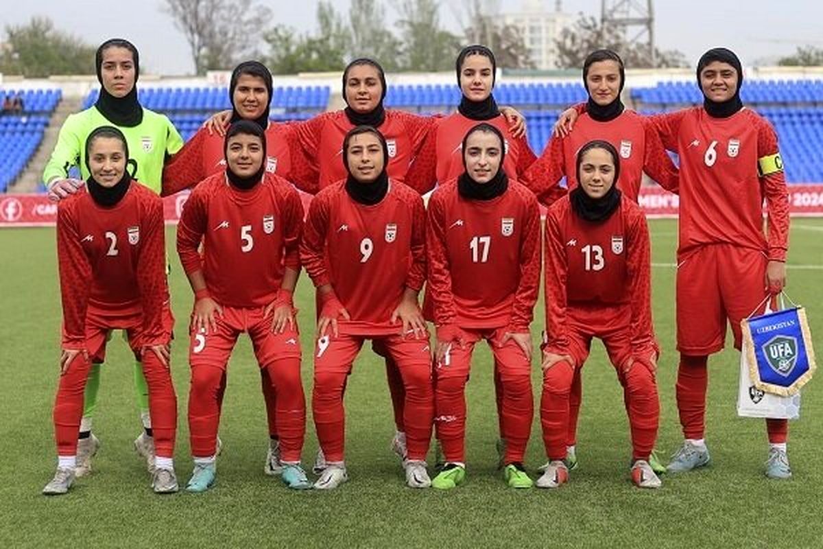 دختران فوتبالیست ایران قهرمان جام کافا شدند