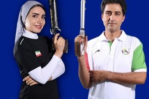 مدال برنز برای تیم میکس ایران در مسابقات تیراندازی قهرمانی آسیا