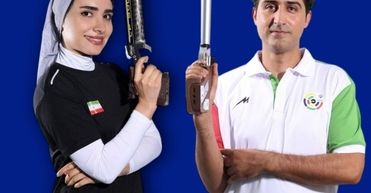 مدال برنز برای تیم میکس ایران در مسابقات تیراندازی قهرمانی آسیا