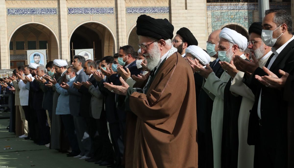 اقامه نماز عید فطر در تهران به امامت رهبر معظم انقلاب/ ویدئو