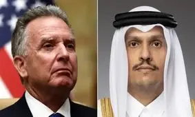 مذاکره فرستاده آمریکا و وزیر خارجه قطر برای حل بحران با اسرائیل