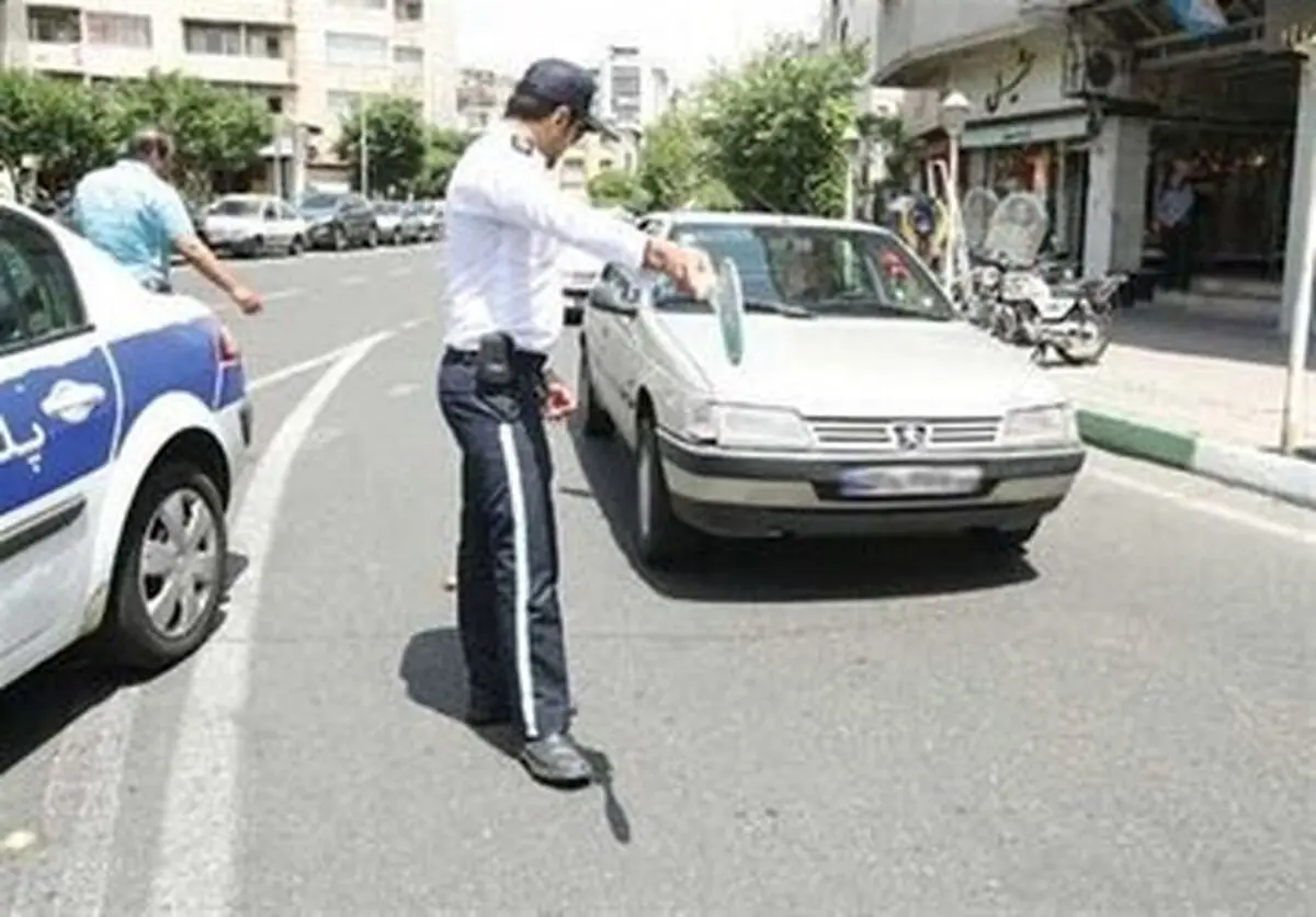 مبلغ عجیب خلافی سواری پژو؛ خودرو متوقف شد