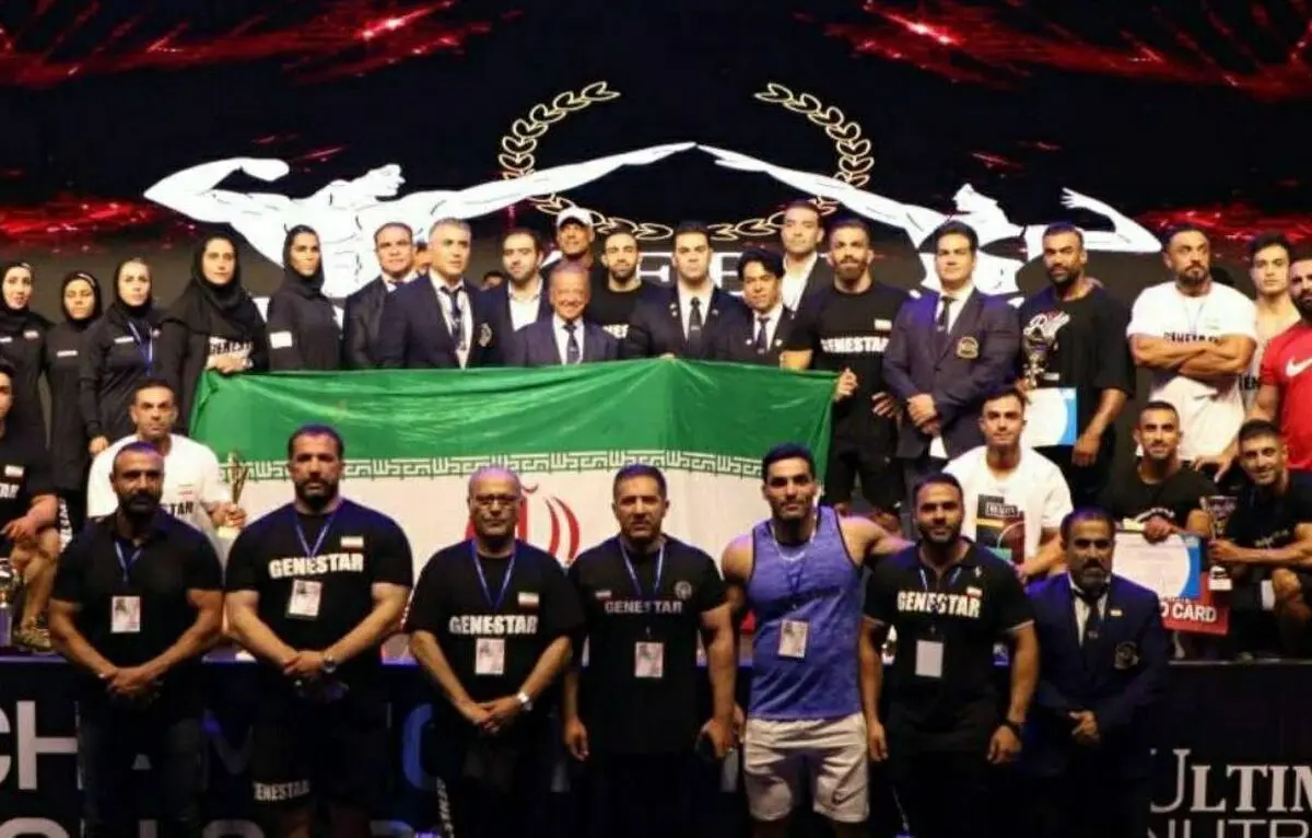 ایران قهرمان مسابقات پرورش اندام آسیا شد


