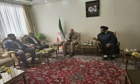 دیدار منتخب مردم ایذه و باغملک در مجلس شورای اسلامی با معاون اجرایی رئیس جمهور 
