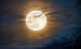  تایم لپس «ابر ماه خاویاری» در آسمان امشب تهران/ ویدئو

