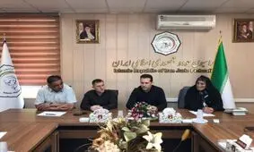 قهرمان المپیک ترکیه با آرش میراسماعیلی دیدار کرد