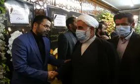 مراسم ترحیم مرحوم عماد افروغ/ عکس

