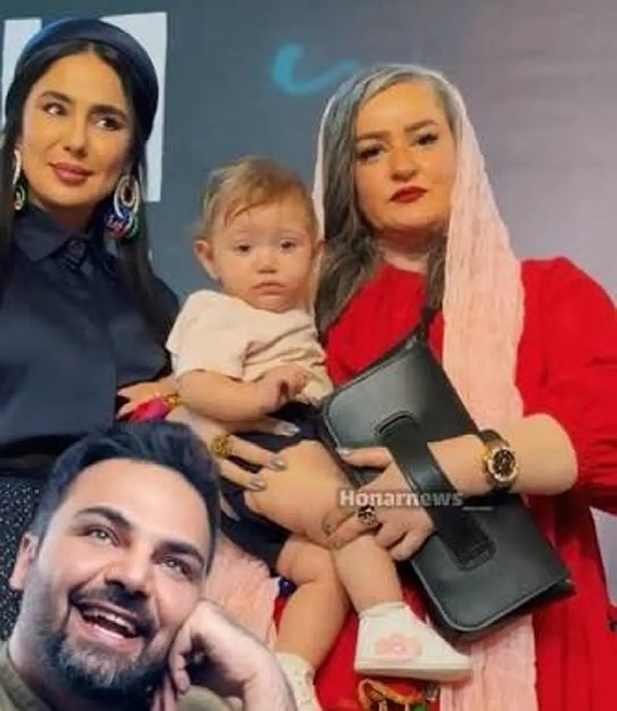 رونمایی بامزه نعیمه نظام‌دوست از «نوزاد ناتنی» در اکران آرزوهای چپکی/ ویدئو