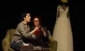 ژاله صامتی همراه دخترش به صحنه بازمی‌گردد