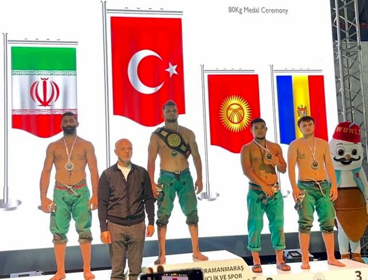 نایب قهرمانی کشتی پهلوانی ایران در رقابتهای جهانی ترکیه