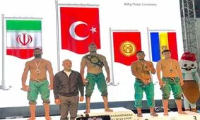 نایب قهرمانی کشتی پهلوانی ایران در رقابت‌های جهانی ترکیه

