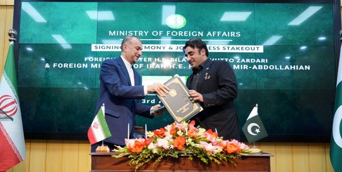 امضای سند برنامه همکاری‌های تجاری ۵ ساله بین ایران و پاکستان