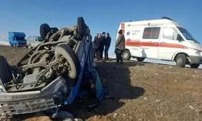 واژگونی خودروی حامل اتباع بیگانه