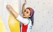 مربیگری الناز رکابی در کانادا بعد از مهاجرت/ عکسی از تمرینات او در ونکوور 