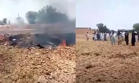 سقوط هواپیمای نیروی هوایی پاکستان
