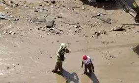 جزئیات جدید از مفقود شدن کودک ۳ ساله در سیل خوزستان/ ویدئو