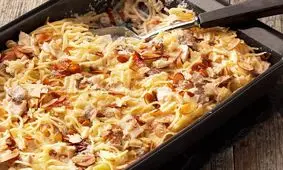 طرز تهیه چیکن تترازینی؛ تجربه طبخ غذای ایتالیایی