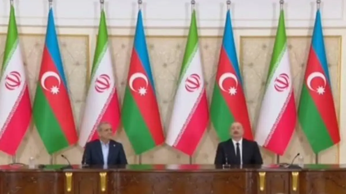 پزشکیان: وقتی در جمهوری آذربایجان هستم حس می‌کنم در تبریز یا اردبیلم/ بر تدوین برنامه راهبردی جامع و تعمیق همکاری‌های دوجانبه مصمم هستیم/ ویدئو