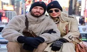 حجاب جالب همسر لئاندرو پریرا در بدو ورود به تهران/ عکس

