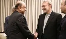 تصاویر خاص از دیدار لاریجانی با رئیس جمهور پاکستان