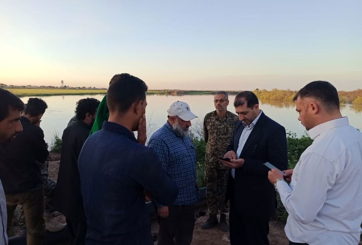 بازدید دادستان عمومی و انقلاب مرکز استان خوزستان از مناطق و روستاهای حاشیه سددز