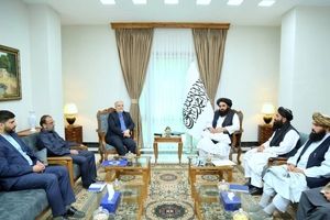 دیدار وزیر خارجه طالبان با نماینده ویژه رئیسی در امور افغانستان

