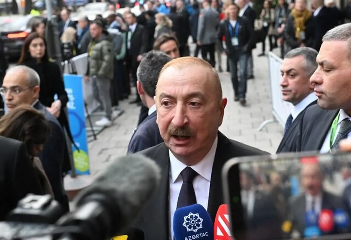 علی‌اف، روسیه را به حمله عمدی به سفارت جمهوری آذربایجان در پایتخت اوکراین متهم کرد

