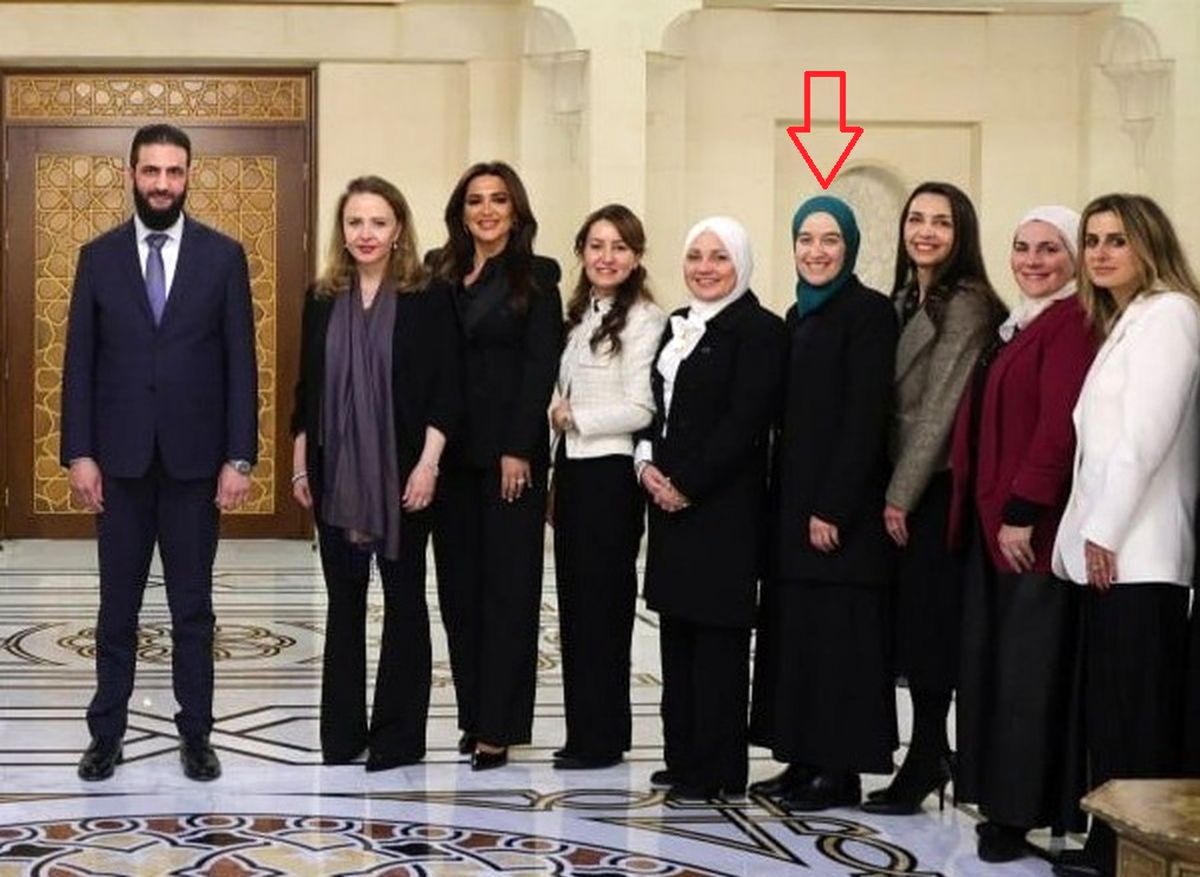 جنجال همسر جولانی در رسانههای عربی/ تصاویر